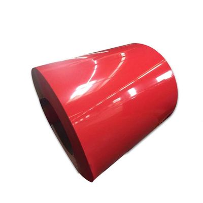 Buy PPGI Sheet Red Color Coated Gl Steel Coil Prepainted Steel Coil online manufacture