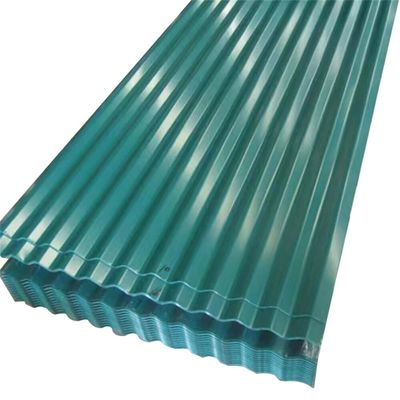 Beli Lembaran Baja Bergelombang Jenis Gelombang Prepainted Lebar 750mm-1500mm Berwarna-warni pembuatan online
