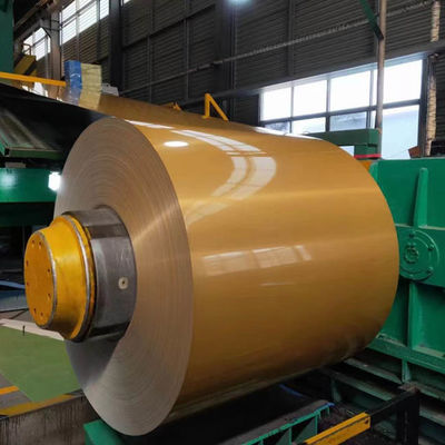 Buy Hot Rolled Prepainted Steel Coil Wood Pattern Surface Pre Treatment online manufacture