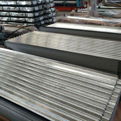Buy 24 Gauge Galvanized Steel Sheet Metal Wave Type For Building online manufacture
