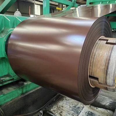 Buy ISO9001 Color Coated Steel Coil Ppgi Galvanized Steel Coil Z40-180g/M2 Coating online manufacture