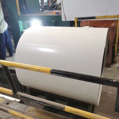 Buy 0.8mm Thick 9012 White Prepainted Steel Coil For Home Appliance online manufacture