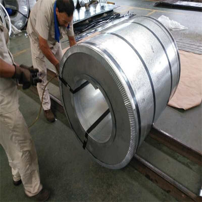 Buy Z81-Z120 Coating GI Steel Coil with 20gsm-275gsm Zinc and 508mm/610mm Coil ID online manufacture