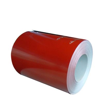 Buy 3003 H24 High Durable Red Pre Painted Aluminum Coil For ACP online manufacture