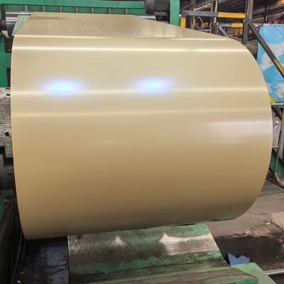 Buy ASTM A755 / CGCC / EN 10346 Color Coated Steel Coil with 3-8 Tons Coil Weight online manufacture