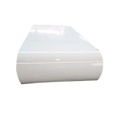 High Durable 0.35x1000mm Ral 9016 PPGI Steel Coil White PPGI For Sandwich Panel