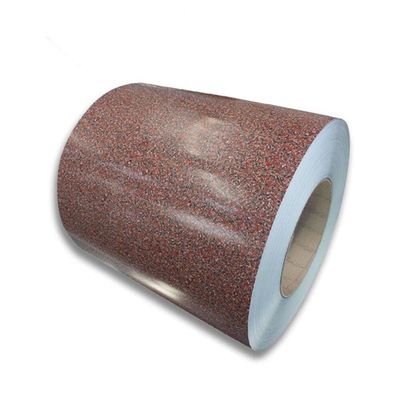 Zinc Coating Z30-Z275GSM Color Coated Steel Coil Wrinkle Surface