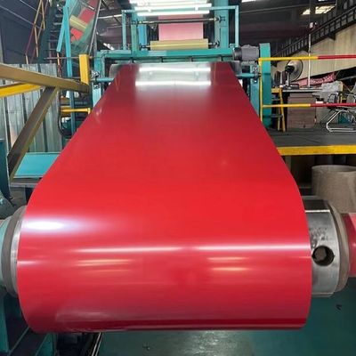 PPGI Prepainted Galvanized Steel Coil Red White Green Color Ral 9002 9003