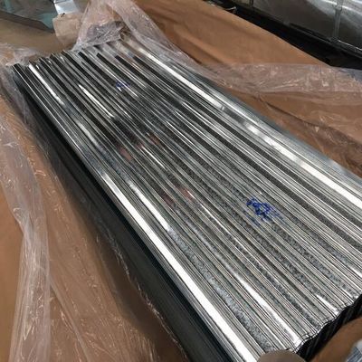 Waterproof Corrugated Steel Roof Panel High Strength Bright Surface