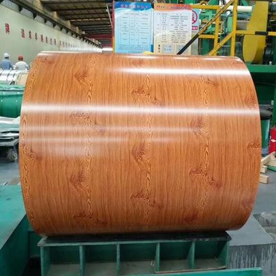 CGCC Wooden Pattern Prepainted Steel Sheet For Interior Decoration