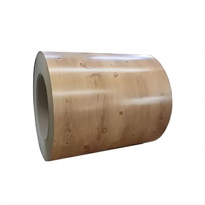 CGCC Prepainted Wood Pattern PPGI Wood Texture Steel Coil Wood Steel Coil