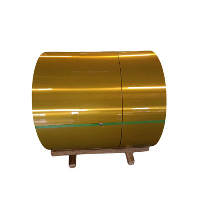 AA1070 Alloy Gold Color Mirror Surface Aluminum Material Light Reflector