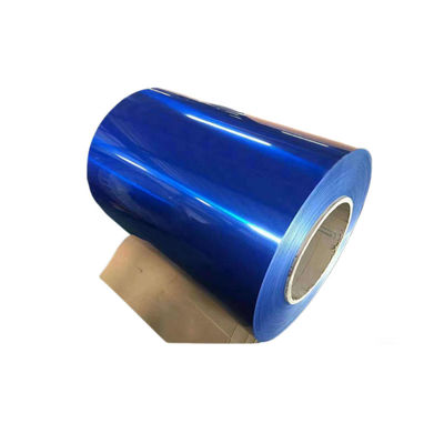 3000 Series 3003 High Brightness Blue Color Coated Aluminum Coil 