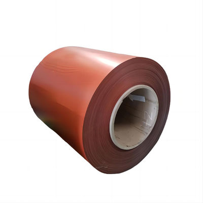 3003 Brick Red Aluminum Roofing Coil Aluminum Corrugated Sheet Material