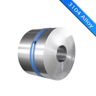 0.27mm ASTM B209 AA3104 Alloy Aluminium Coil 3104 Coil Aluminum Stock