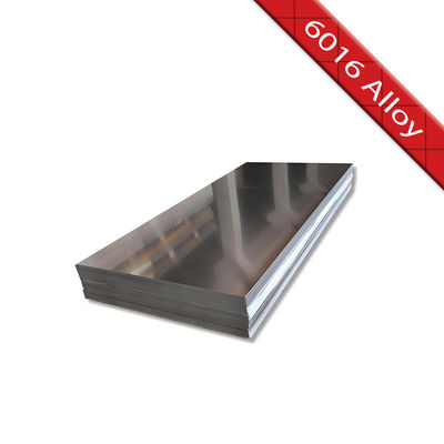 Lightweight AA6016 Aluminum Alloy Sheet Plain Aluminum Sheet