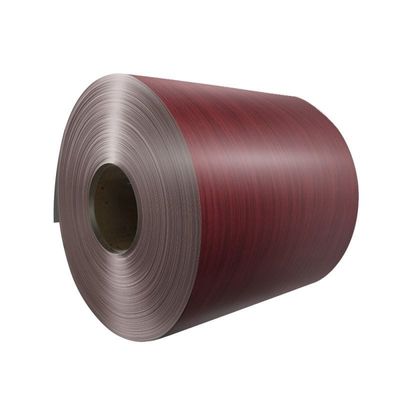 1.2mm Thickness Imitation Wood Roller Coated Aluminum Coil