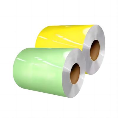 High Gloss PVDF 1220mm Width Aluminium Color Sheets Building Curtain Wall