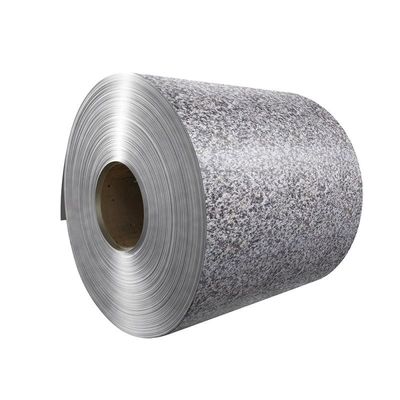 High Durable 2.35MM Thickness Coral Stone Grain Color Coated Aluminum Coil