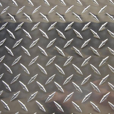 1000 Series Aluminum Checkered Sheet Checker Plate 1050 Alloy